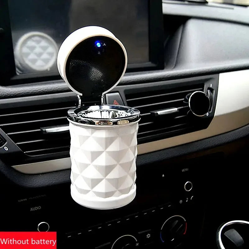 Car Cigarette Ashtray Cup LED