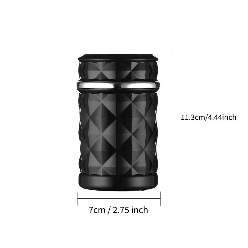 Car Cigarette Ashtray Cup LED