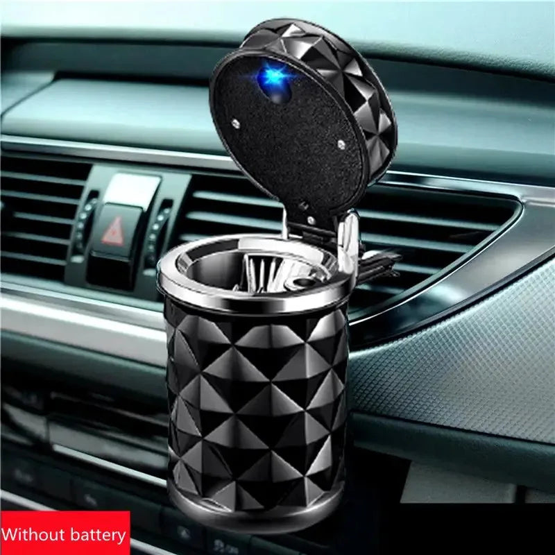 Car Cigarette Ashtray Cup LED