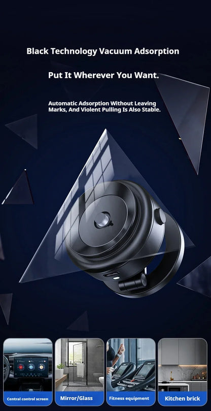Magnetic Vacuum Adsorption Bracket 360° Rotating